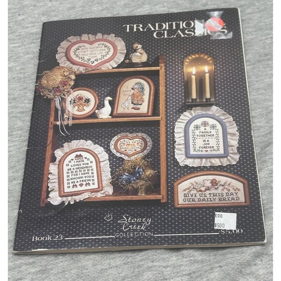 Traditional Classics Counted Cross Stitch Pattern By Stoney Creek Magazines Pape - Picture 1 of 8